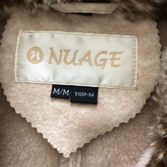 Vintage tan coat - Picture 4 of 8